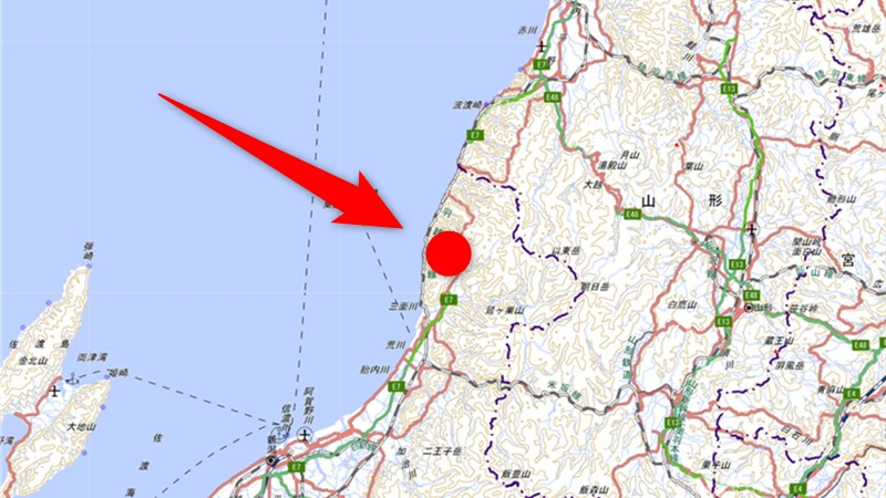 山林物件　新潟県村上市浜新保
