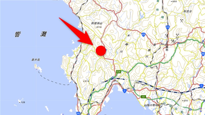 山林物件　山口県下関市菊川町