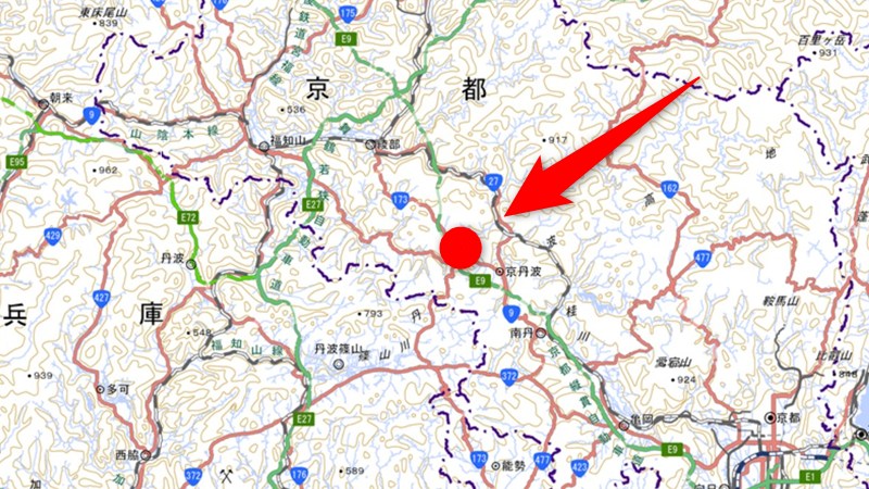山林物件　京都府船井郡京丹波町