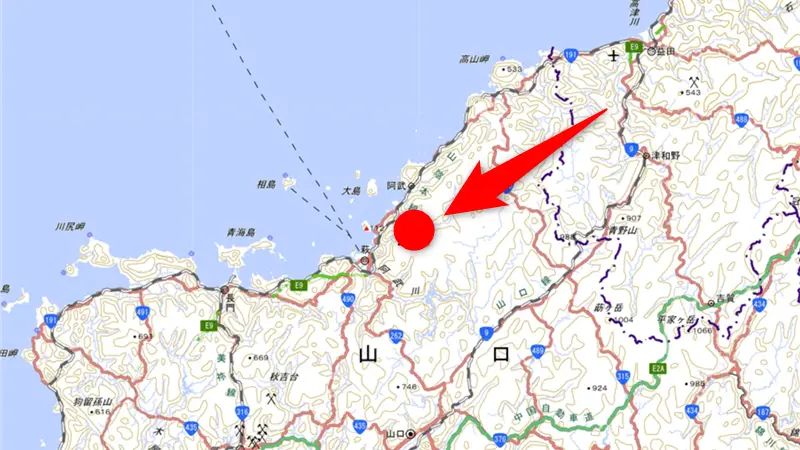 山林物件　山口県萩市黒川