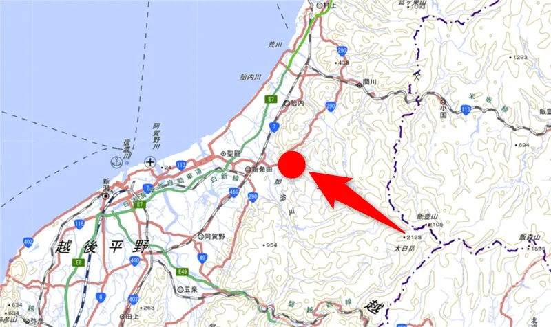 山林物件　新潟県新発田市蔵光