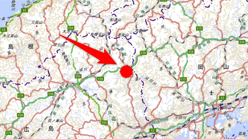 山林物件　広島県庄原市東城町