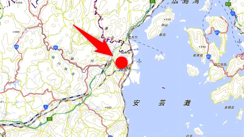 山林物件　山口県岩国市室の木町