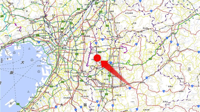 奈良県生駒郡平群町