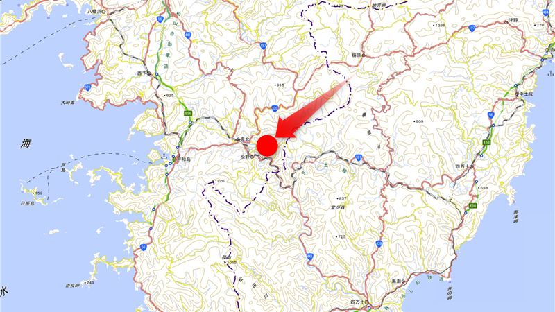 愛媛県北宇和郡松野町