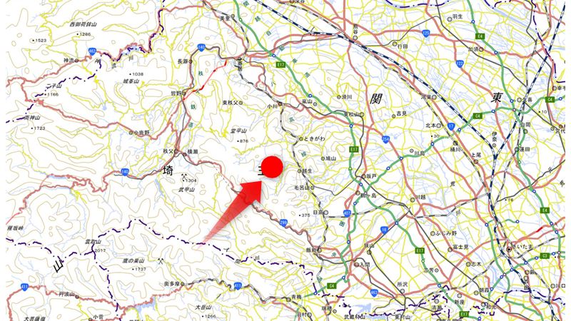 埼玉県入間郡越生町